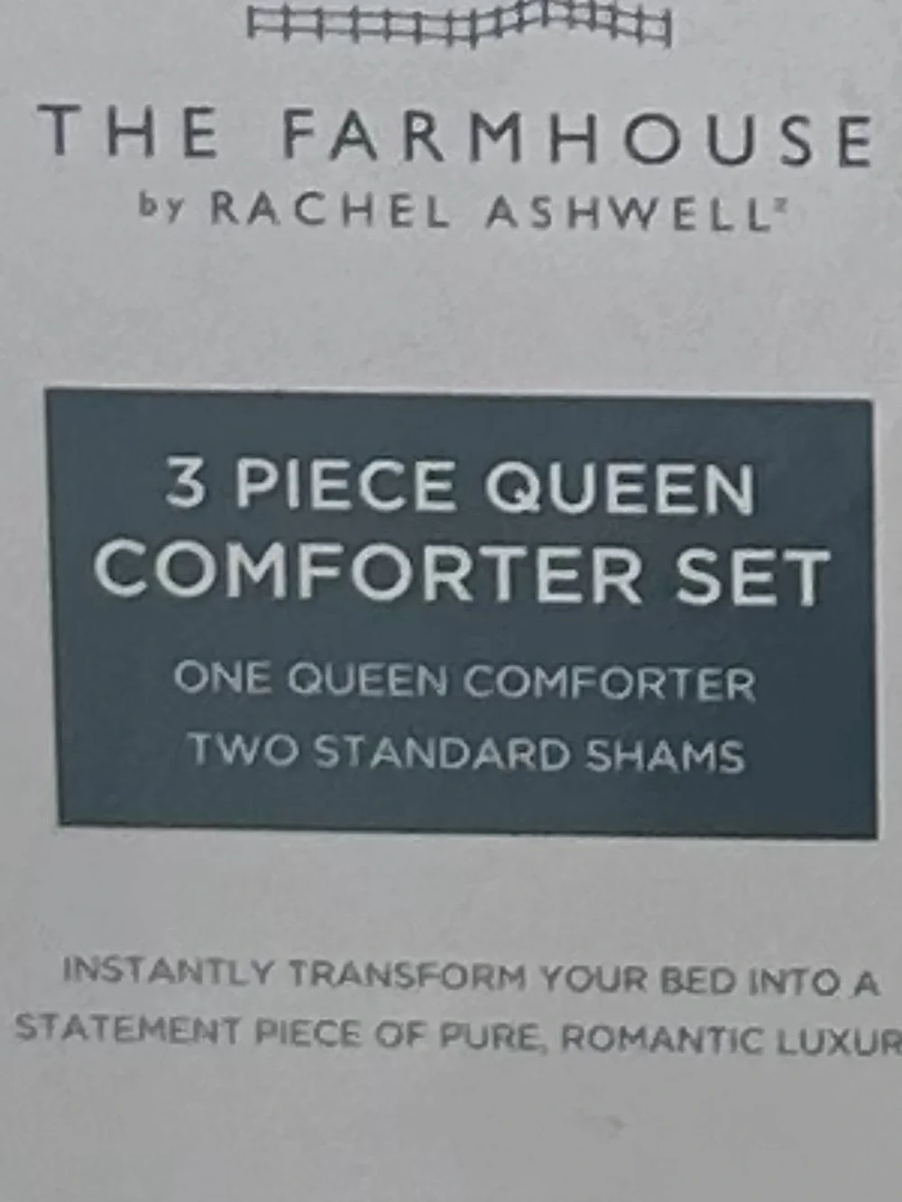 Rachel Ashwell Yellow & White Lace and Ruffles  Comforter Set